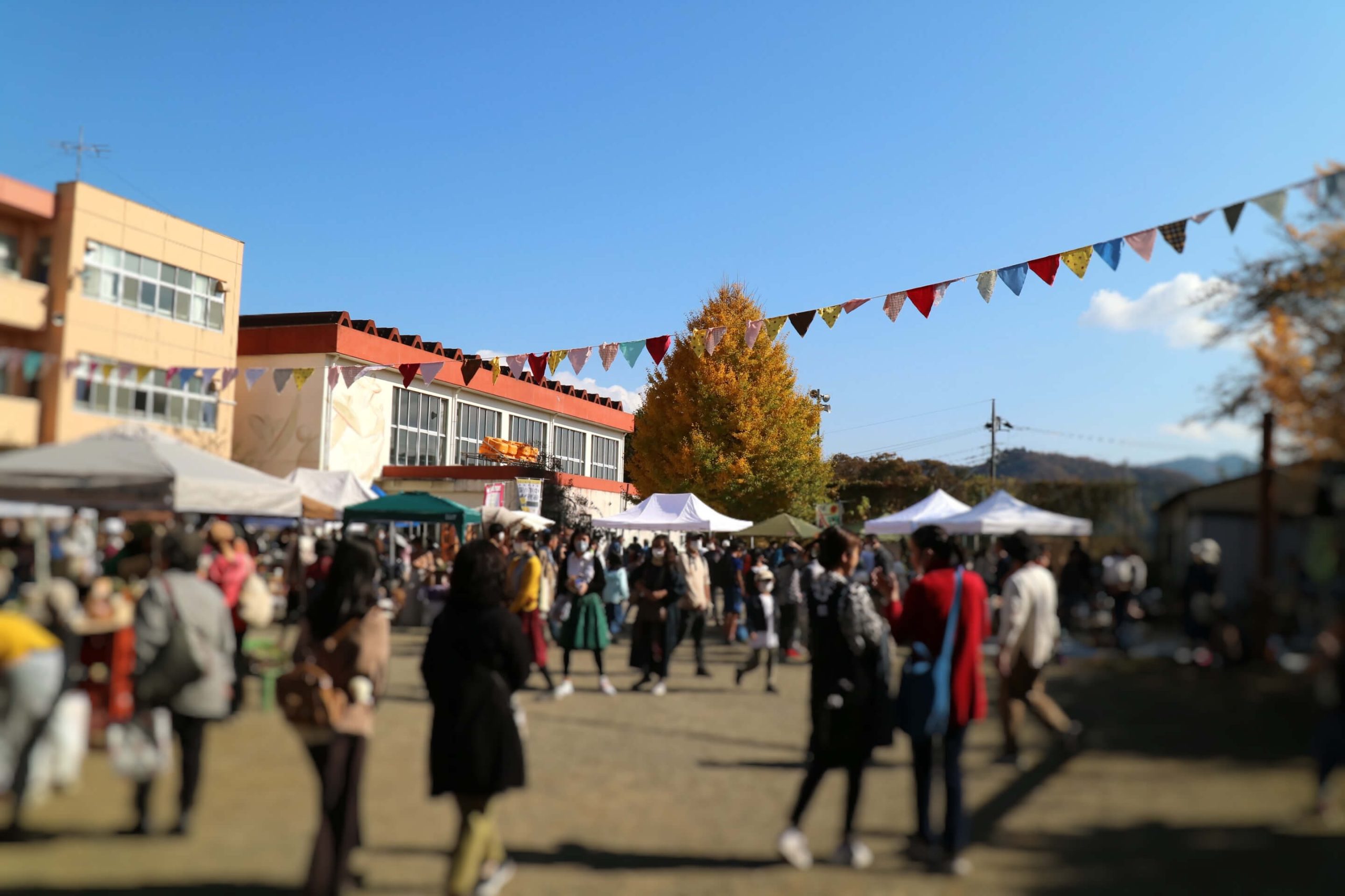 シュタイナー学園　名倉校舎　藤野まるまるマルシェ　